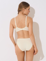 Lisca Ines ivory soft-cup bra