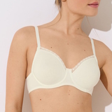 Lisca Ines ivory soft-cup bra