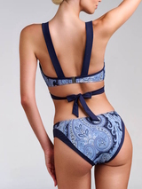 Marlies Dekkers Swimwear Cache Coeur blue/print bikini brief