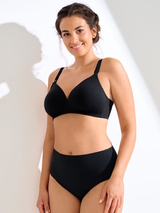 Lisca Lucy black nursing bra