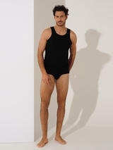 Lisca Hermes black man singlet