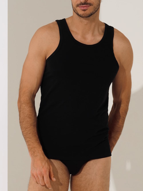 Lisca Hermes black man singlet