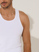 Lisca Hermes white man singlet