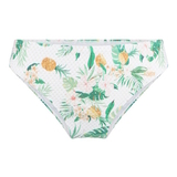 LingaDore Beach Tropical Botanic white/print bikini brief