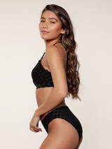 LingaDore Beach Ready to shine black set