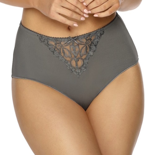 Viania Helga dark grey high waist brief