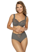 Viania Helga dark grey non-padded bra