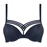 Marlies Dekkers Dame de Paris navy blue push up bra