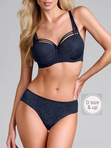 Marlies Dekkers Dame de Paris navy blue padded bra