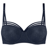 Marlies Dekkers Dame de Paris navy blue padded bra