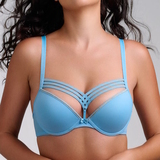 Marlies Dekkers Dame de Paris blue push up bra