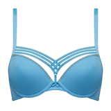 Marlies Dekkers Dame de Paris blue push up bra