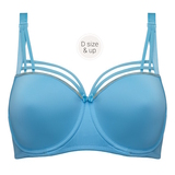 Marlies Dekkers Dame de Paris blue padded bra