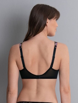 Rosa Faia Colette black wireless bra