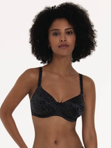 Rosa Faia Colette anthracite non-padded bra