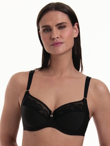 Rosa Faia Sita black non-padded bra