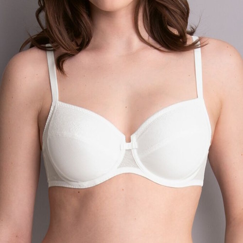 Rosa Faia Rosemary white non-padded bra