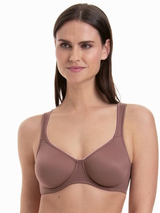 Rosa Faia Twin mole grey non-padded bra