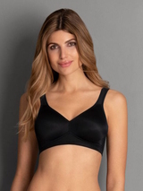 Rosa Faia Twin black wireless bra