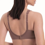 Rosa Faia Twin mole grey wireless bra