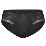 Rosa Faia Selma black high waist brief