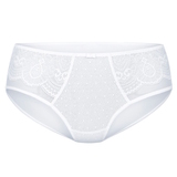 Rosa Faia Selma white high waist brief