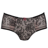 Rosa Faia Fleur black high waist brief