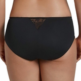 Rosa Faia Fleur black high waist brief