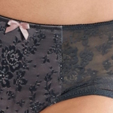 Rosa Faia Fleur anthracite high waist brief