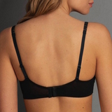 Rosa Faia Fleur black non-padded bra