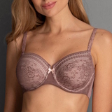 Rosa Faia Fleur mole grey non-padded bra