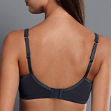 Rosa Faia Fleur anthracite wireless bra