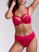 Marlies Dekkers Dame de Paris fuchsia push up bra