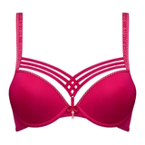 Marlies Dekkers Dame de Paris fuchsia push up bra