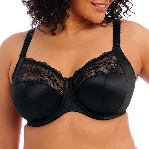 Elomi Morgan black non-padded bra