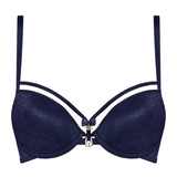 Marlies Dekkers Space Odyssey navy blue push up bra