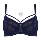 Marlies Dekkers Space Odyssey navy blue non-padded bra