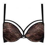 Marlies Dekkers Space Odyssey black/powder push up bra