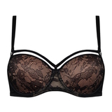 Marlies Dekkers Space Odyssey black/powder non-padded bra