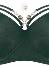 Marlies Dekkers Untameable Teuta green non-padded bra