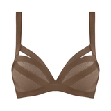 Marlies Dekkers Wing Power gold glitter push up bra