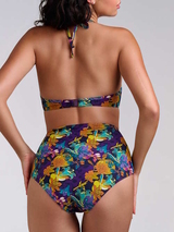 Marlies Dekkers Swimwear Acapulco purple/print bikini brief