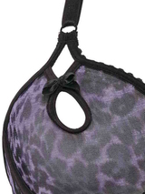 Marlies Dekkers Peekaboo purple/print non-padded bra