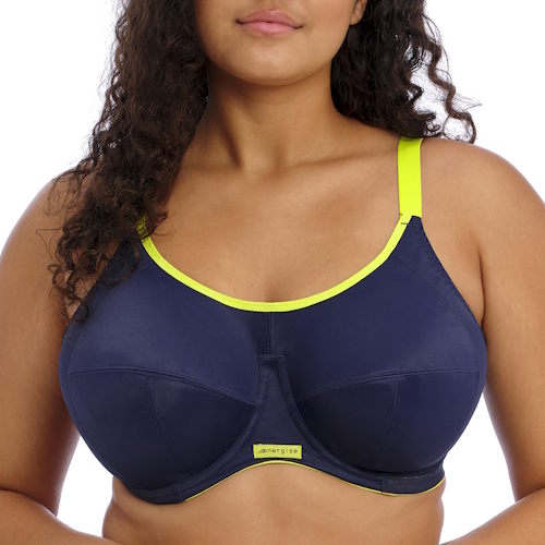 Elomi Energise navy blue sport bra