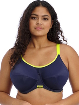 Elomi Energise navy blue sport bra