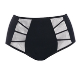 Elomi Sachi black high waist brief