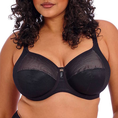 Elomi Kintai black non-padded bra