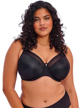 Elomi Smooth black non-padded bra