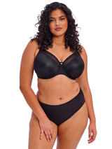 Elomi Smooth black non-padded bra