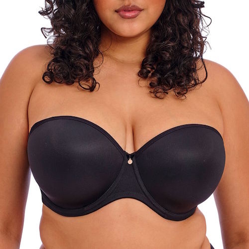 Elomi Smooth black padded bra